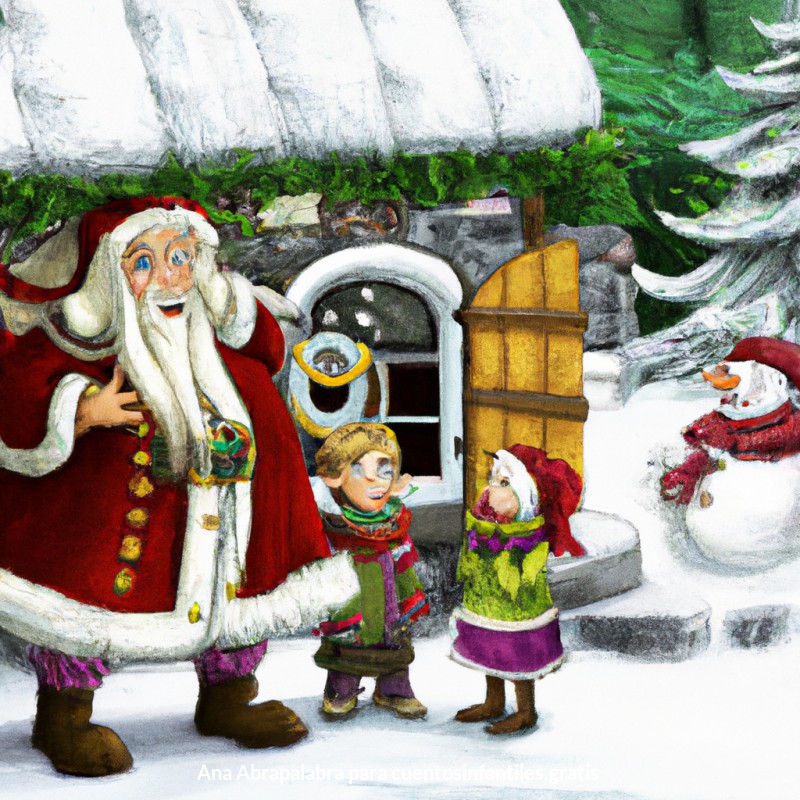 El viaje mágico de Papá Noel.