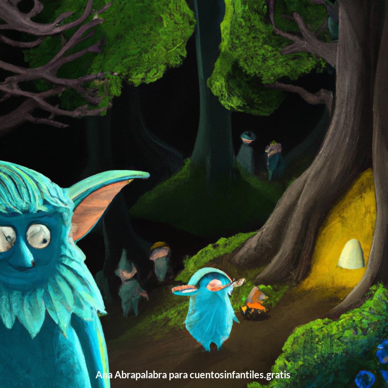 Perdido en un bosque lleno de duendes