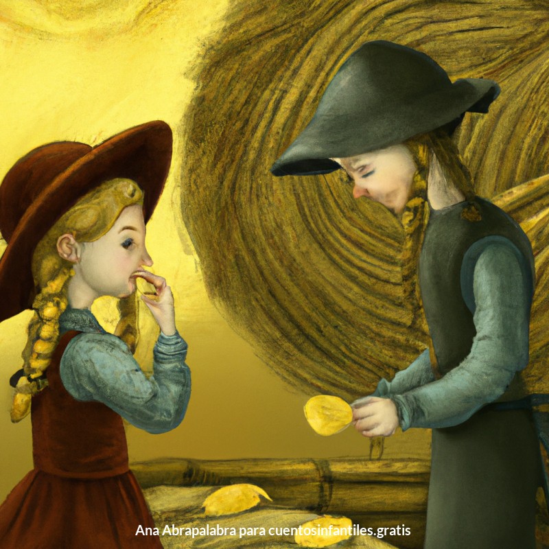 La hija del molinero y el duende mágico