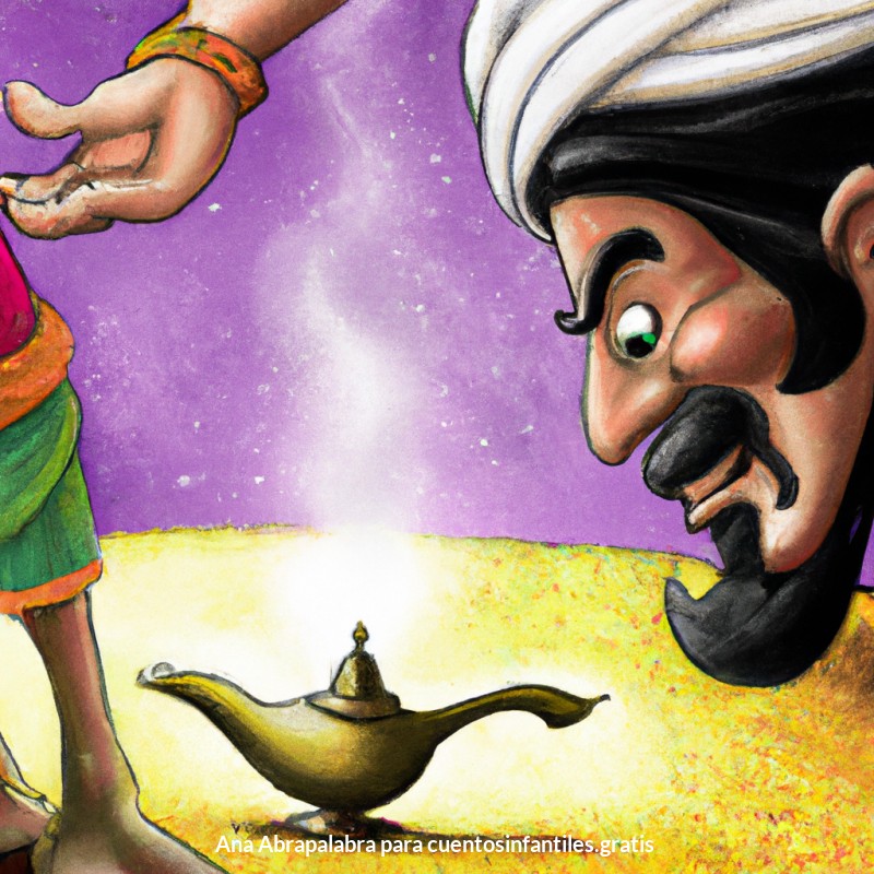 Aladino y la lámpara malvada