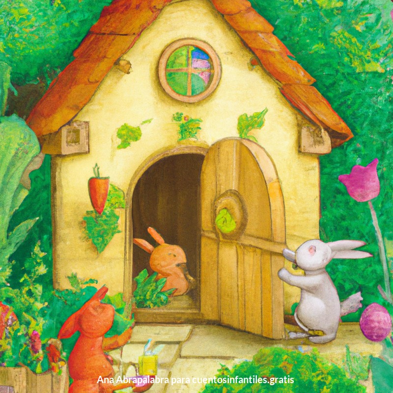 ¡Las escapadas al jardín del conejo travieso!