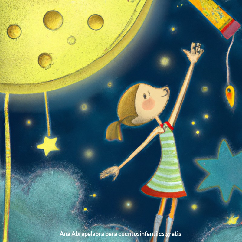 El sueño de una niña: ¡A la Luna!
