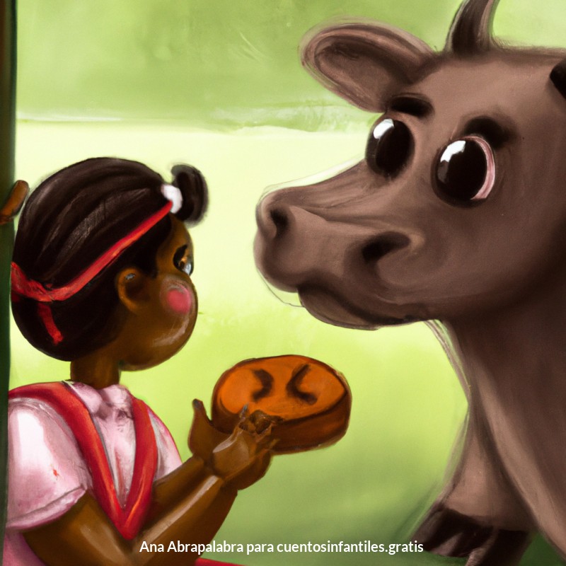 ¡Compartiendo galletas con la Vaca Especial!