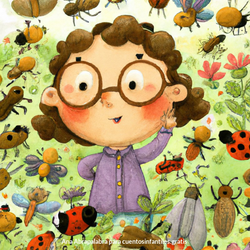 ¡Contar insectos bonitos en abundancia!