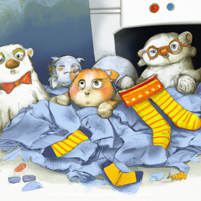 ¡El rescate del día de lavado de Little Sock!