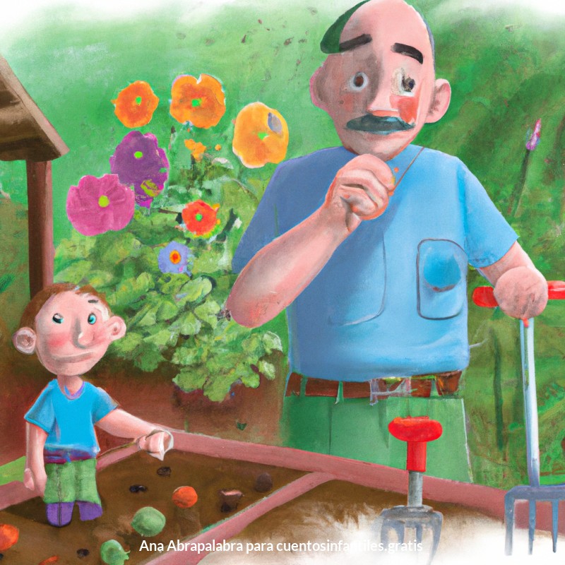 Papá y yo La magia del jardín