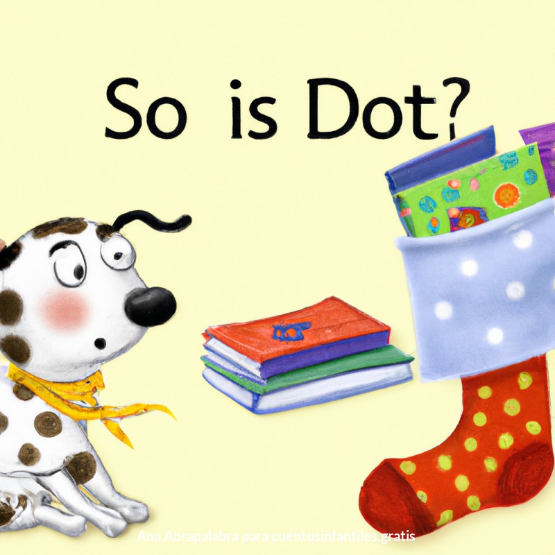 El robo de calcetines de Spotty Dog: Aprendiendo O