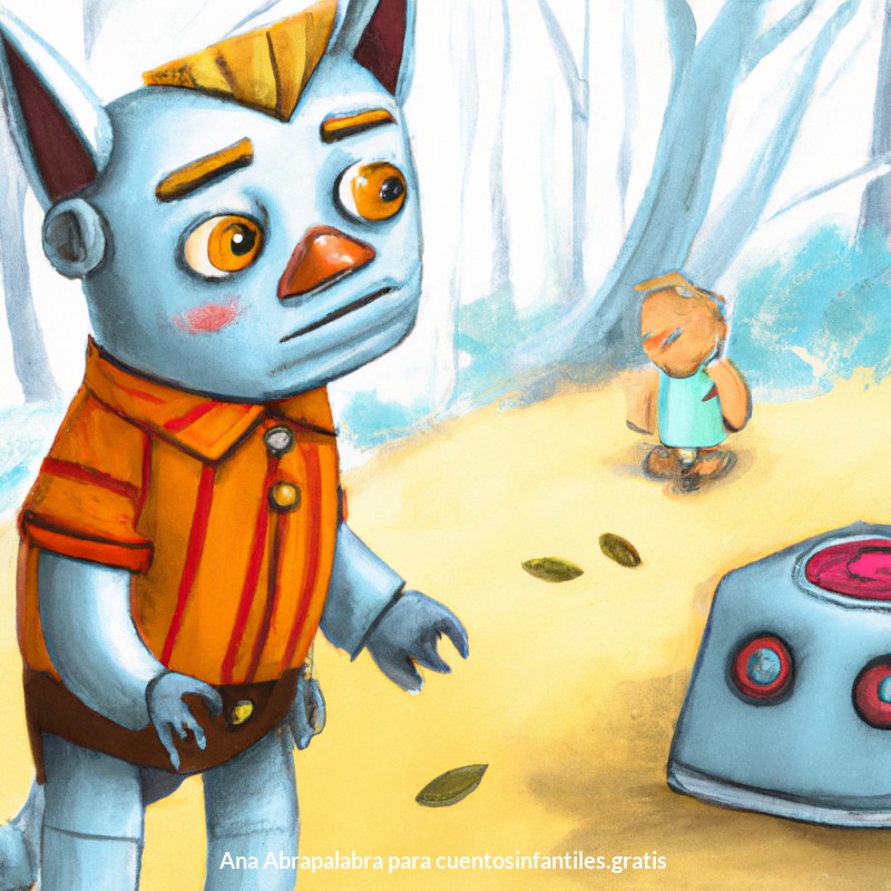 ¡Caza del Botón Perdido del Robot!