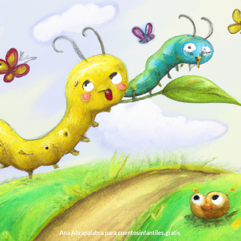 ¡La gran aventura de la oruga Wiggly!