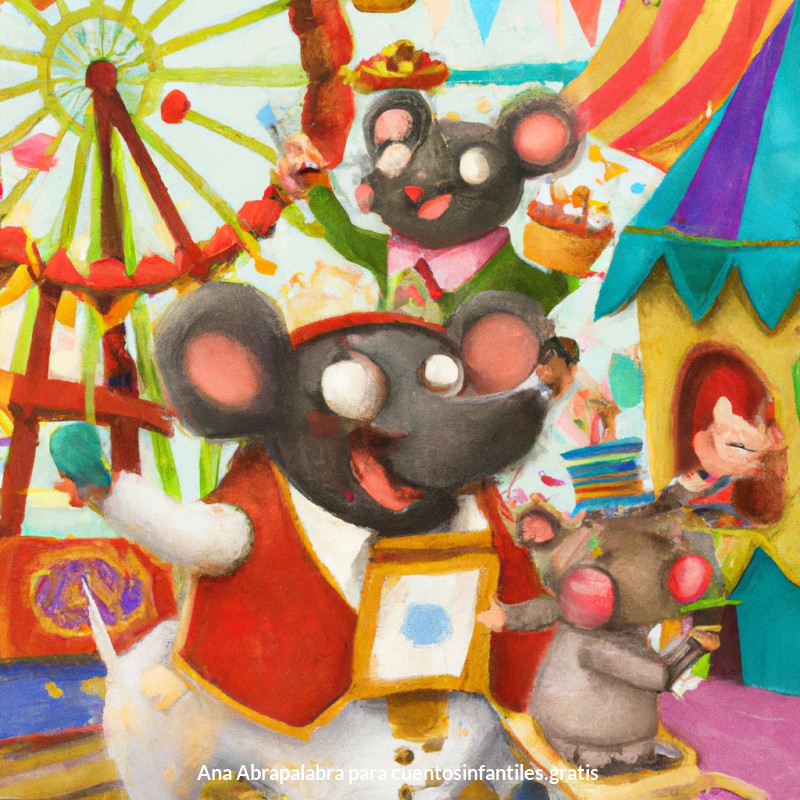 ¡La aventura carnavalesca de los pequeños ratones!