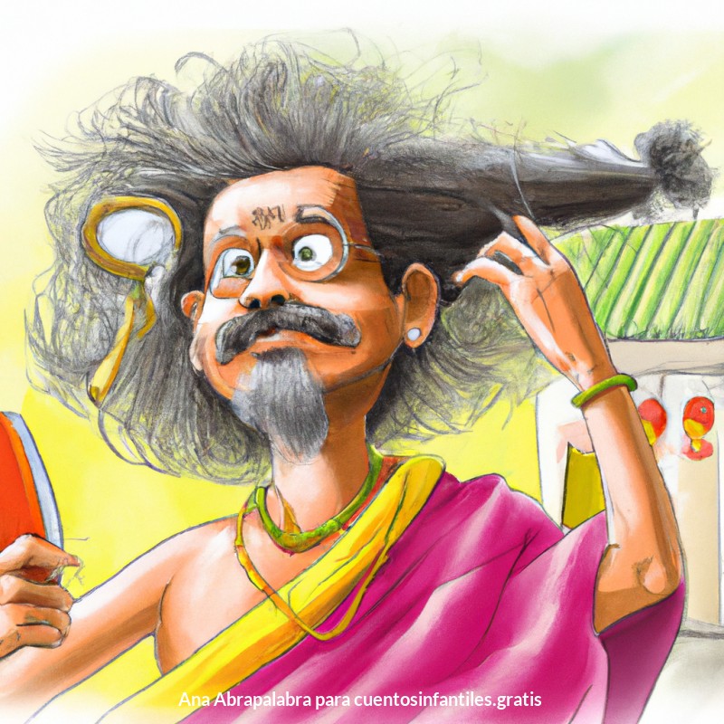 Domar el corte de pelo anual de Sringeri