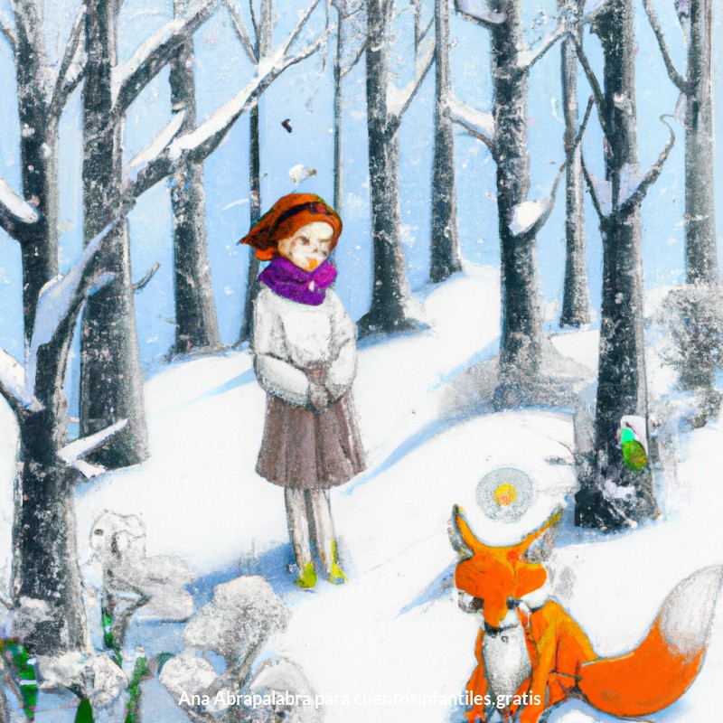 La esperanza del invierno: un zorro y un hada