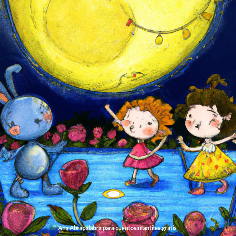 Viaje al jardín a la luz de la luna de Rosie Posie