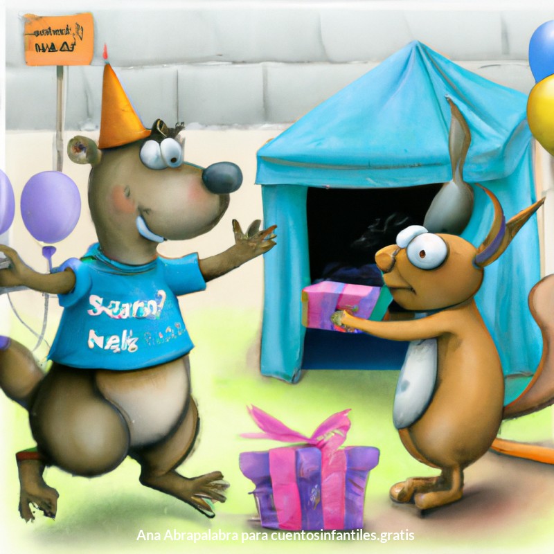 ¡El tonto regalo de cumpleaños de Squiff!