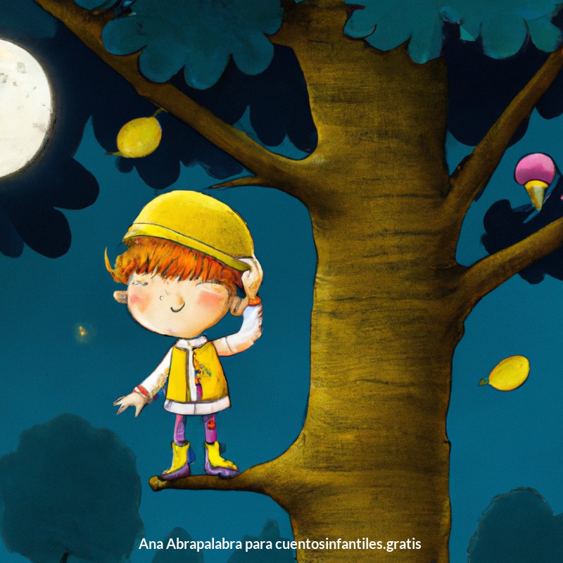 El niño y el secreto de la luna.