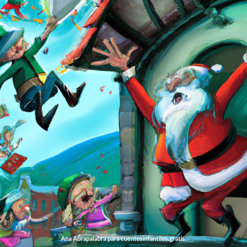 ¡Papá Noel lucha contra los demonios malvados!