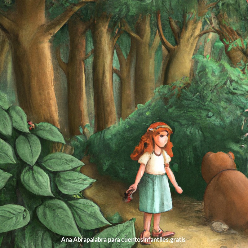 ¡La aventura en el bosque de la pequeña Meg!