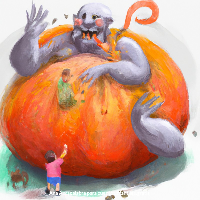 ¡Calabaza gigante guisada por los niños!