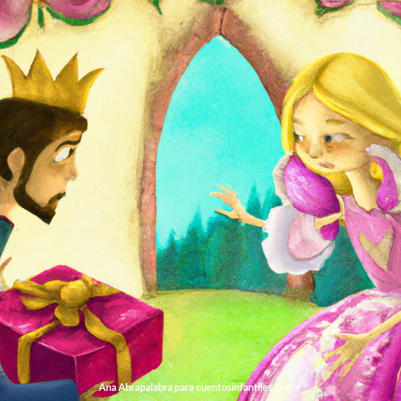La princesa rechaza los regalos del príncipe
