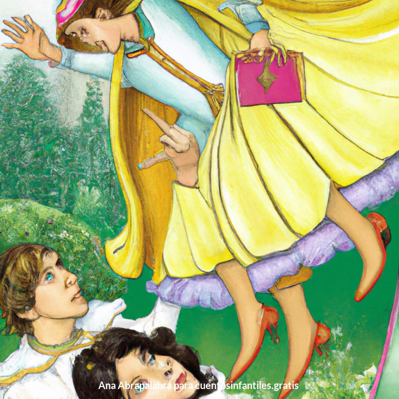 La princesa salva al príncipe: ¡un cuento de hadas!