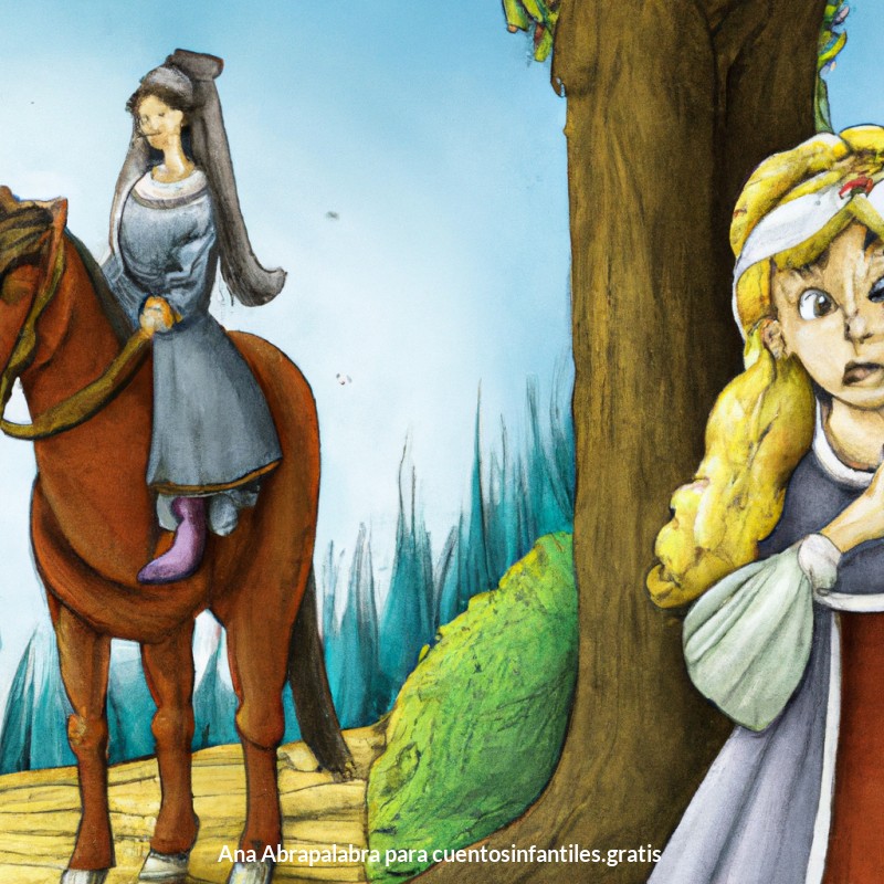 El caballo parlante de la princesa la rescata