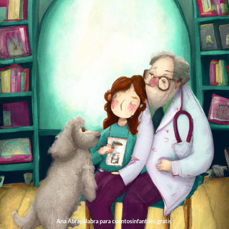 El perro médico y la niña enferma