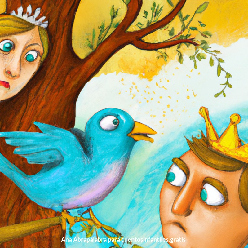 Amantes Separados por el Rey Pájaro Azul
