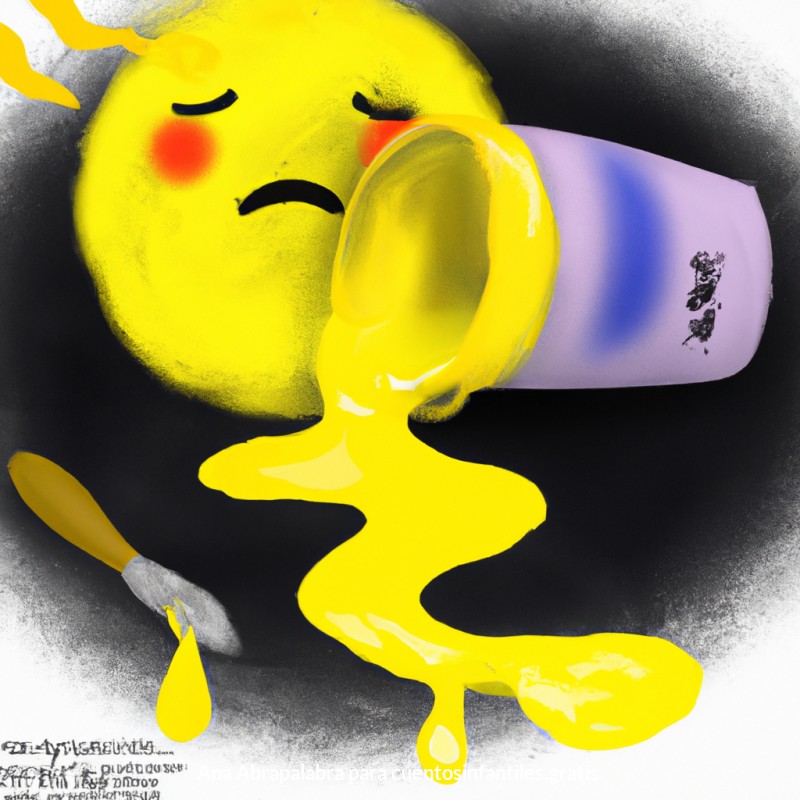 La pintura amarilla se niega a compartir