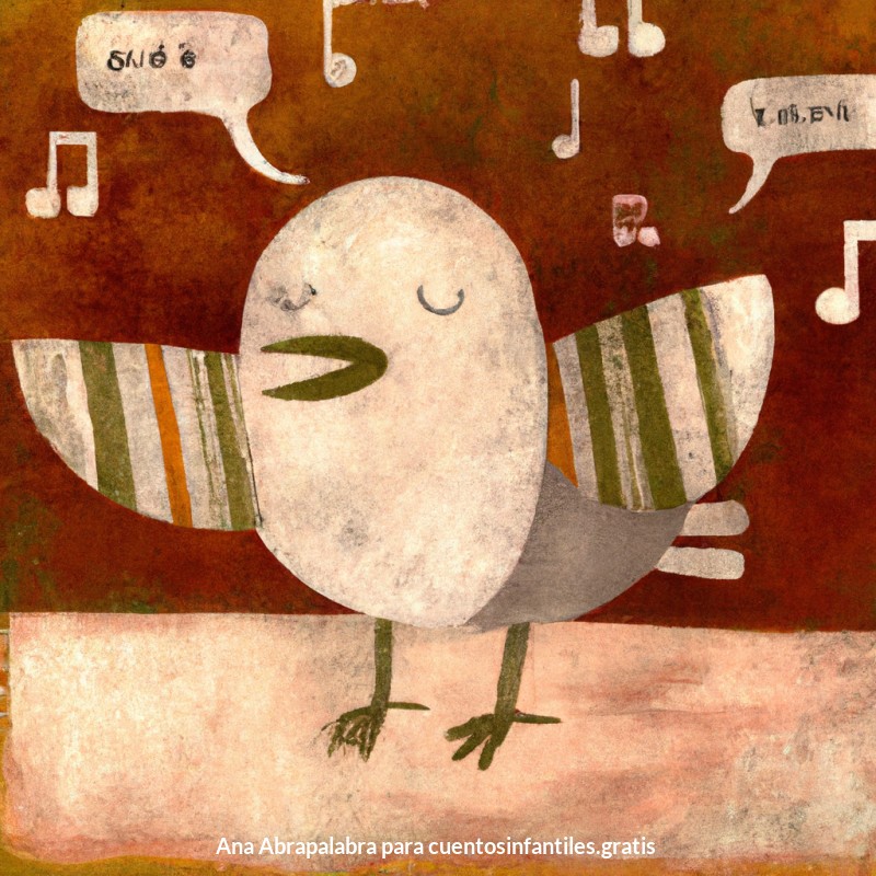El cuento del pájaro cantor sin canto