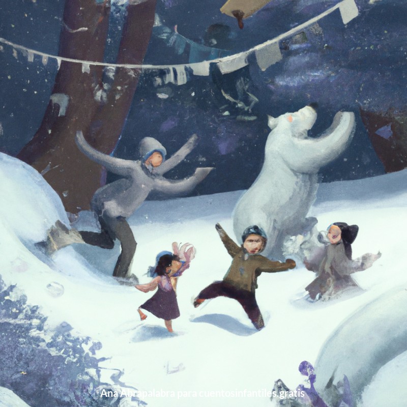 ¡Un día de diversión en la nieve!