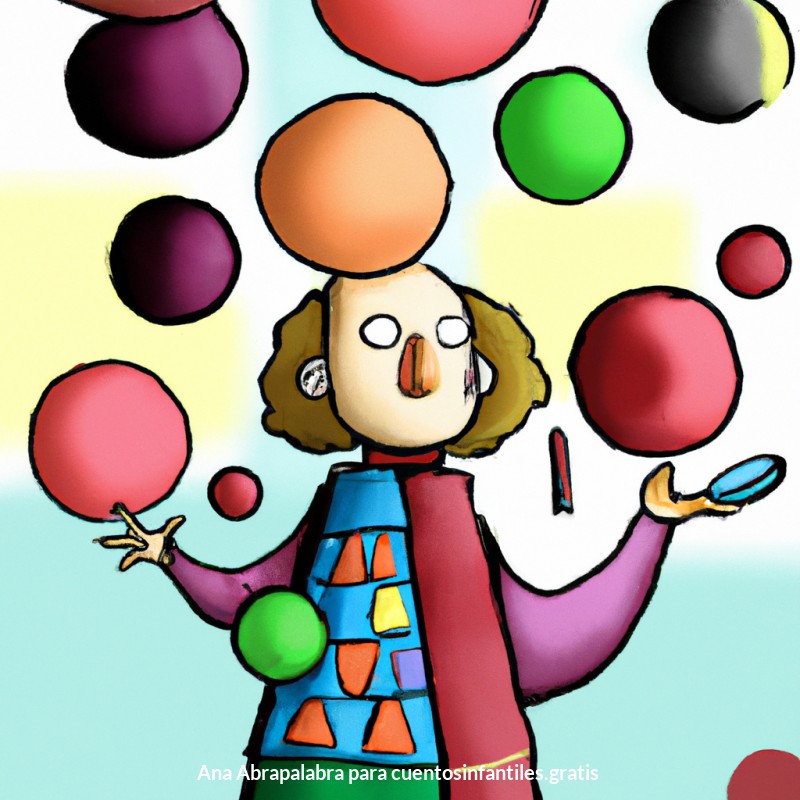 Cuenta las bolas de malabares: ¡Arte!