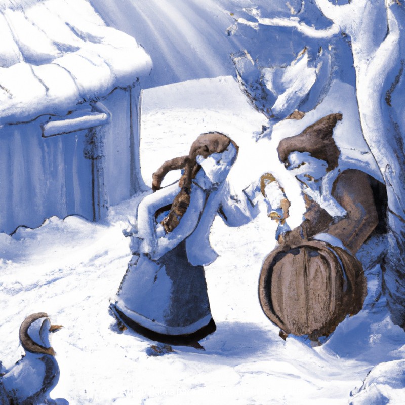 La imagen de la nieve